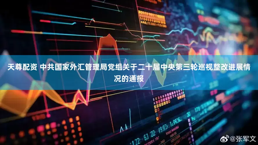 天尊配资 中共国家外汇管理局党组关于二十届中央第三轮巡视整改进展情况的通报